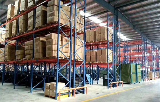 Gepersonaliseerd palletracksysteem voor zware opslag voor magazijnen