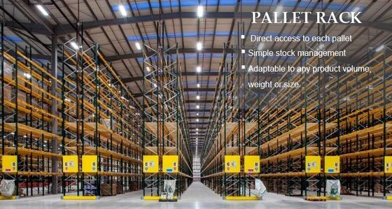 Industrial Heavy Duty Warehouse Storage Rack Verstelbaar RMI / AS4084 Gecertificeerd