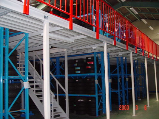 500 kg-2000 kg/laag Capaciteit Mezzanine Racking System voor industriële opslag