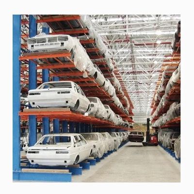 Poedercoating Cantilever Steel Rack Hot Dip Galvanized voor logistieke opslag