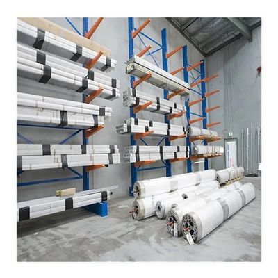Eenzijdige / dubbelzijdige buitenste opbergingsrekken met lift zware galvaniseerde