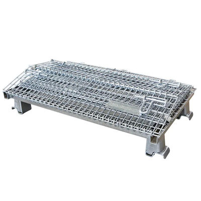 Stack Cargo Storage Wire Mesh Warehouse Storage Cage Opvouwbaar voor logistiek