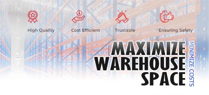 Voor het opslaan van zware palletrekken met Q235B/D Q355B/D staalmateriaal 0