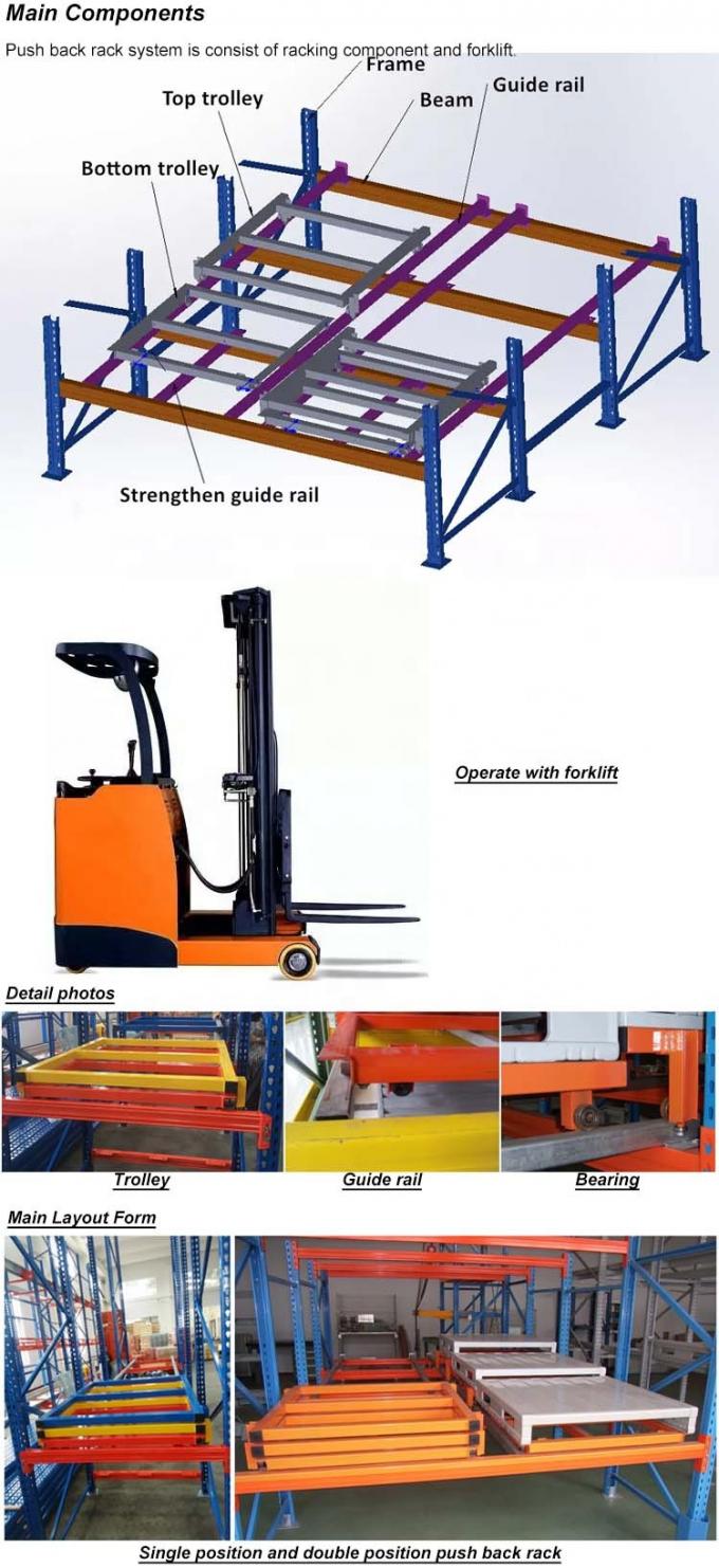 Voor het opslaan van palletten in magazijnen 0